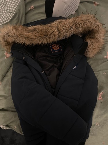 Superdry blue coat size - size, and