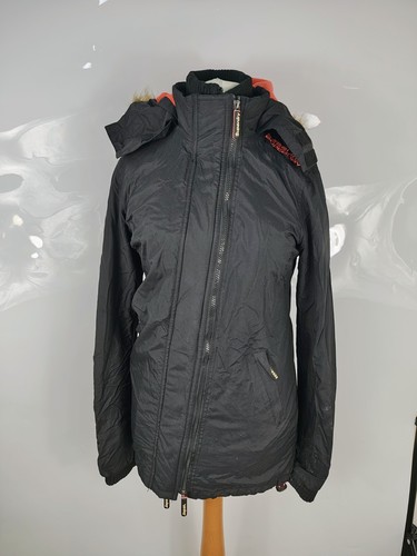 Superdry women black hooded - women's,