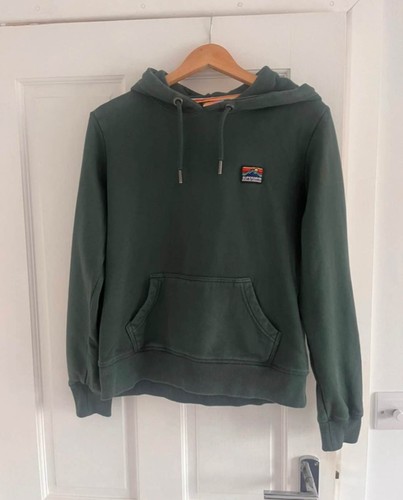 Womens green superdry - , hoodie