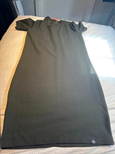 Superdry khaki dress - size, xs