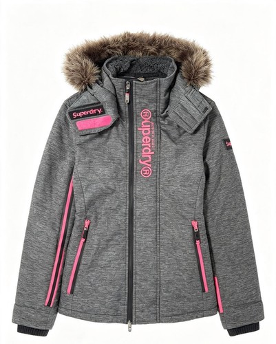 Superdry womens grey pink - superdry,