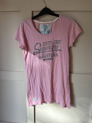 Pink superdry cotton round - pink,