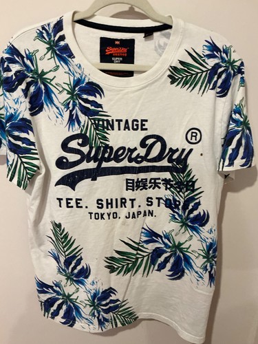 Superdry white ladies - , hawaiian