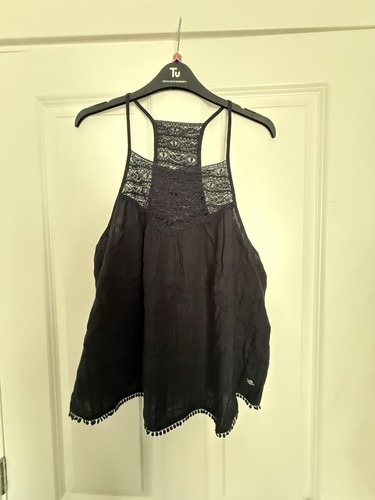 Superdry navy top size - size, 12