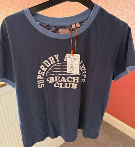 Super dry women blue beach - women,