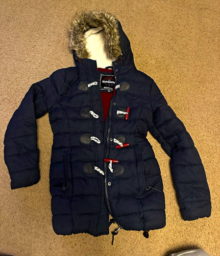 Superdry women navy hooded - women's,