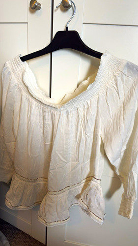 Superdry white off - superdry, off-shoulder