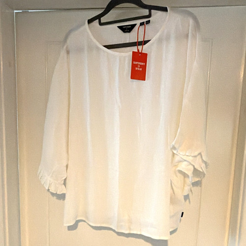 Superdry women white solid - superdry,