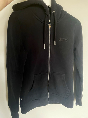 Superdry women black full - black, zip