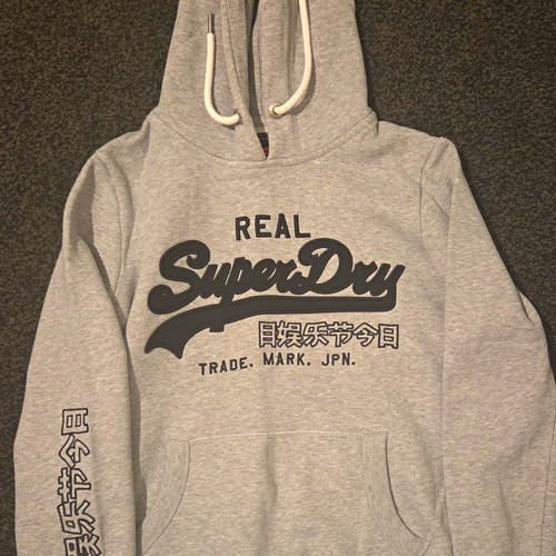 Superdry womens grey pullover - grey,