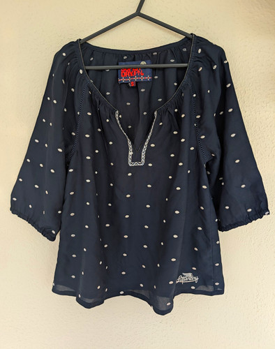 Superdry navy metallic - navy,