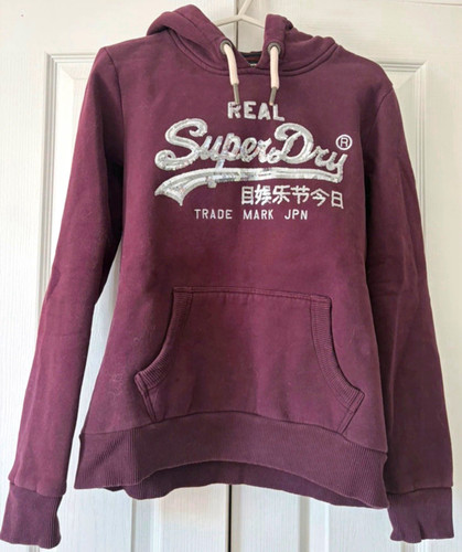 Superdry burgundy pullover - superdry,