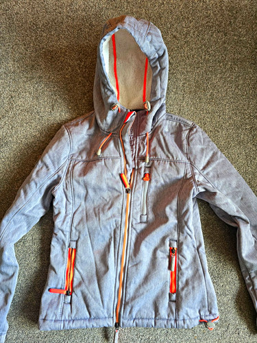 Superdry grey coral pink - grey,