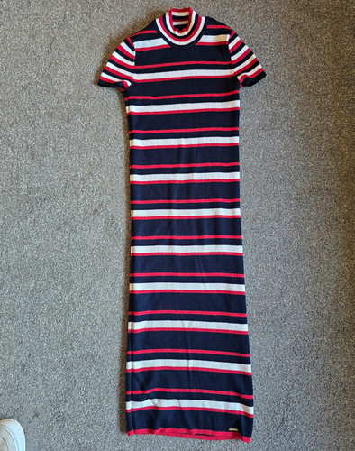 Superdry striped knit midi - superdry,