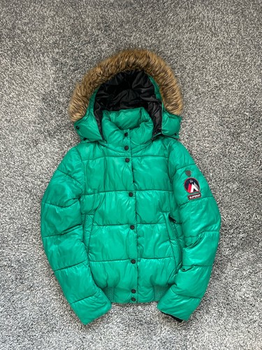 Superdry high shine puffer - superdry,
