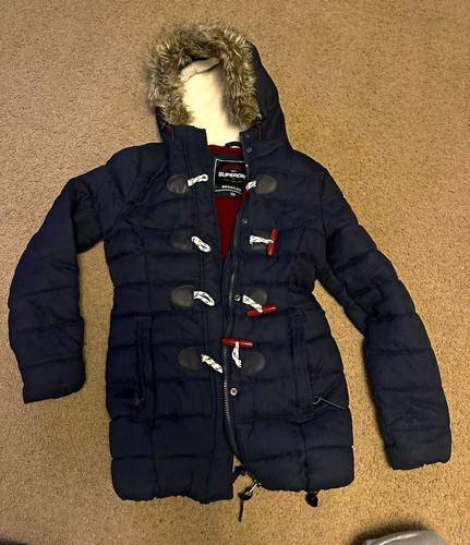 Superdry women navy hooded - women’s,