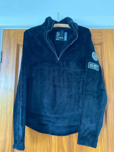 Superdry plush black - , zip