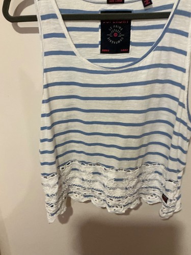 Superdry blue and white - , stripe