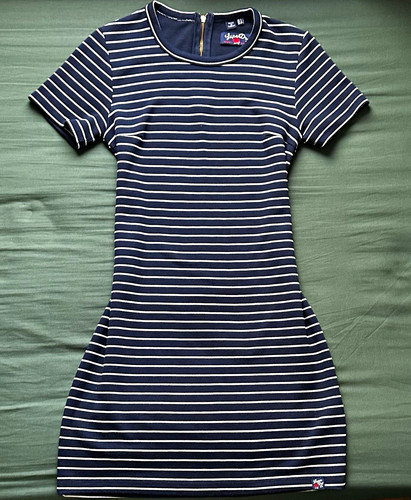 Superdry navy white striped - superdry, navy/white