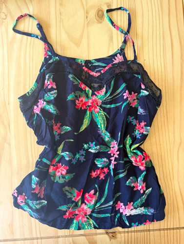 Superdry women navy floral - superdry,