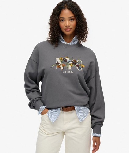 Superdry grey floral - superdry,