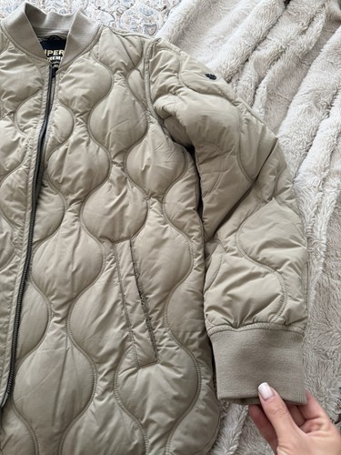 Superdry premium beige - beige, quilted