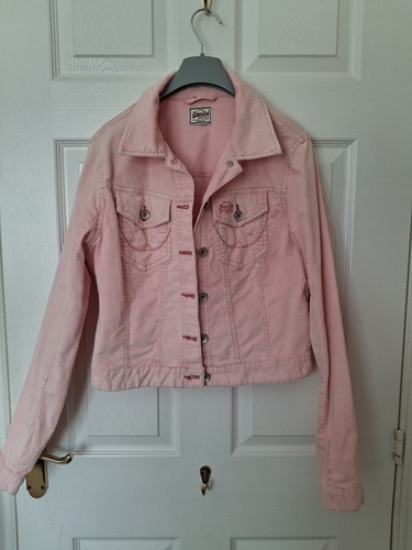 Superdry ladies pink corduroy - superdry,