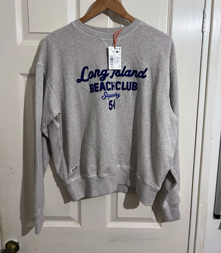 Superdry women grey crew - women's,