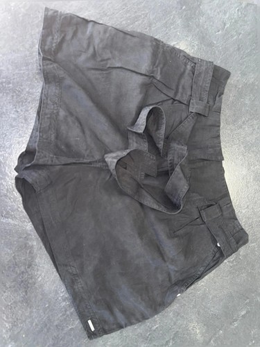 Superdry women black shorts - black,